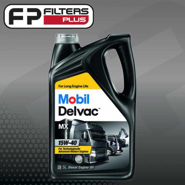 140710 Mobil Delvac 15W40 MX ESP Filters Plus WA 5 Litre Bottle